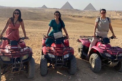 VIP Private Giza Pyramids,Sphinx,Camel,Quad Bike&Inside Pyramid