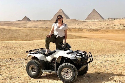 Private Tour Giza Pyramids, Sphinx with Camel Ride and Quad Bike