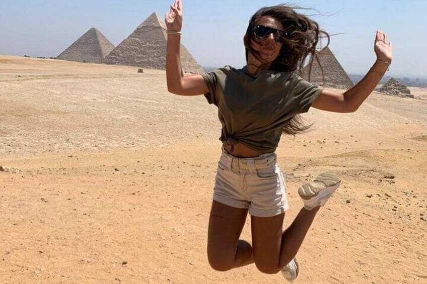 Private Tour Giza Pyramids, Sphinx with Camel Ride and Quad Bike