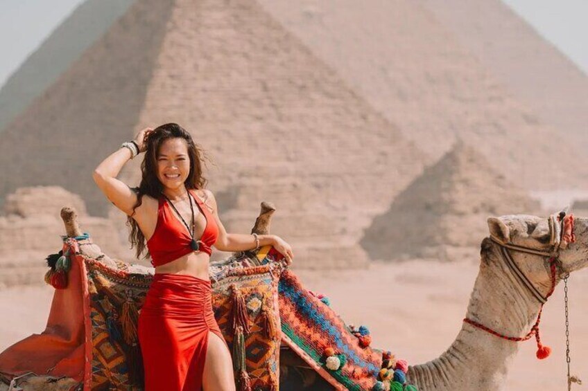 VIP Private Giza Pyramids,Sphinx,Camel,Quad Bike&Inside Pyramid