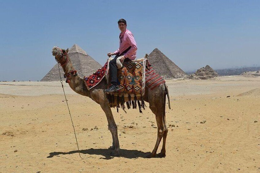 Camel Ride and Quad Bike Around the Gate of Giza Pyramids