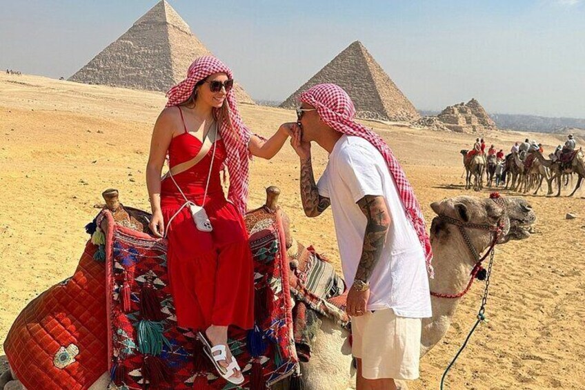 VIP Private Tour Giza Pyramids, Sphinx , Camel Ride and Quad Bike