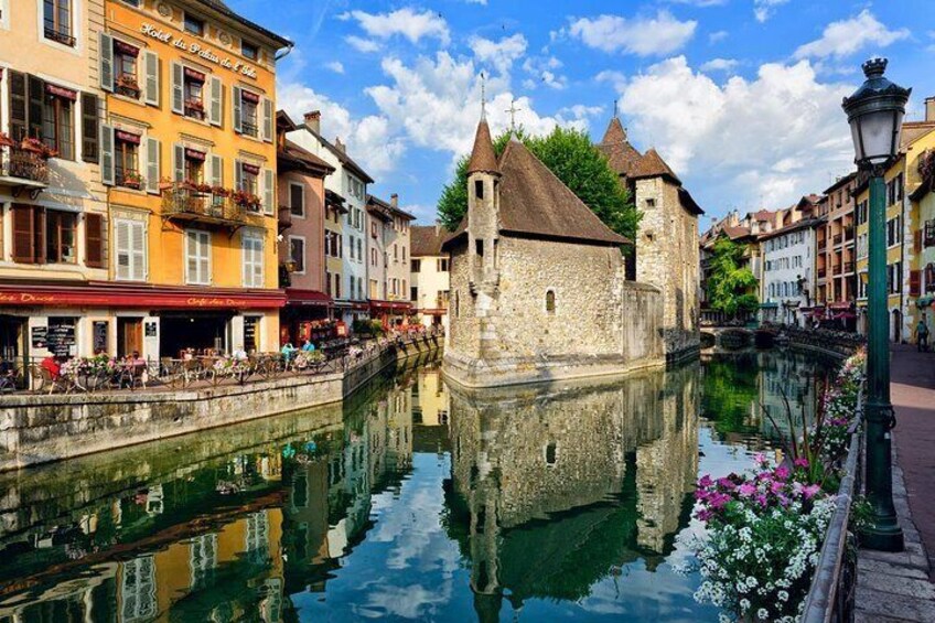 Annecy and the Palais de l'Isle