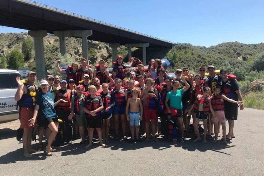 Red Canyon River Trips 7 mile whitewater adventure 1:00PM Daily 