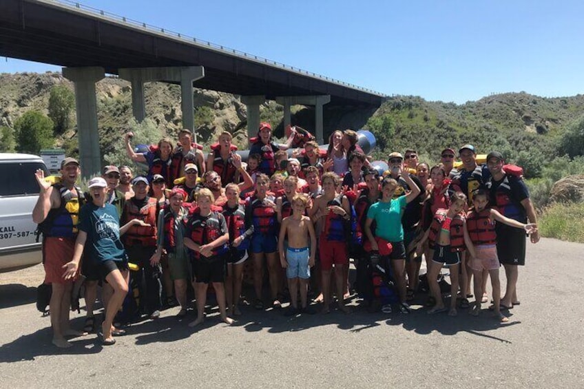 Red Canyon River Trips 7 mile whitewater adventure 1:00PM Daily