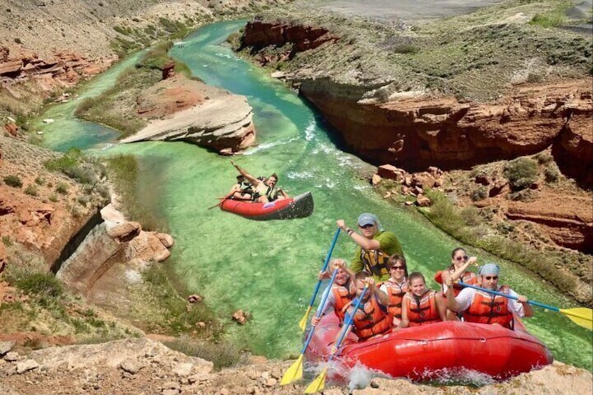 Red Canyon River Trips 7 Mile Whitewater Adventure 3:00PM Daily!