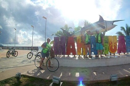 Costa Maya Bike Tour + Paddle & beach Day Combo! Free transportation