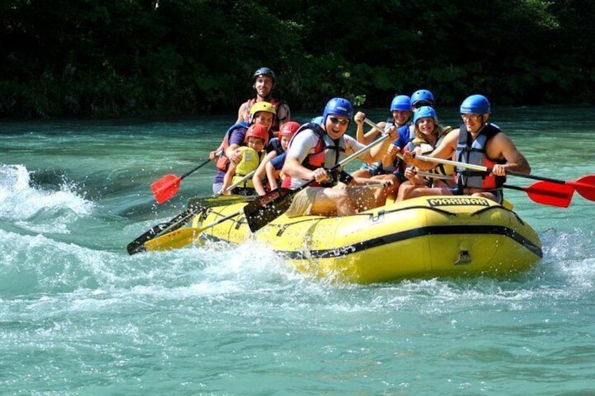 Fun rafting Bled
