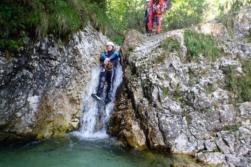 Fun canyoning Bled