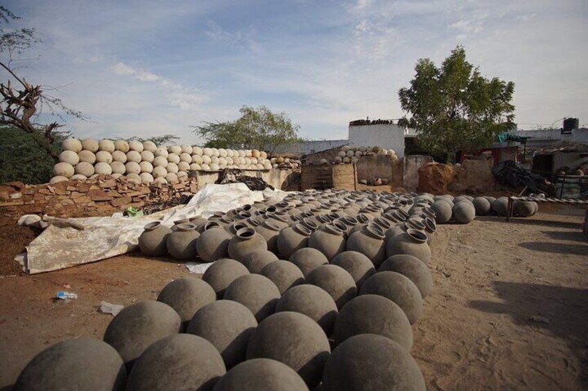 clay pots collection