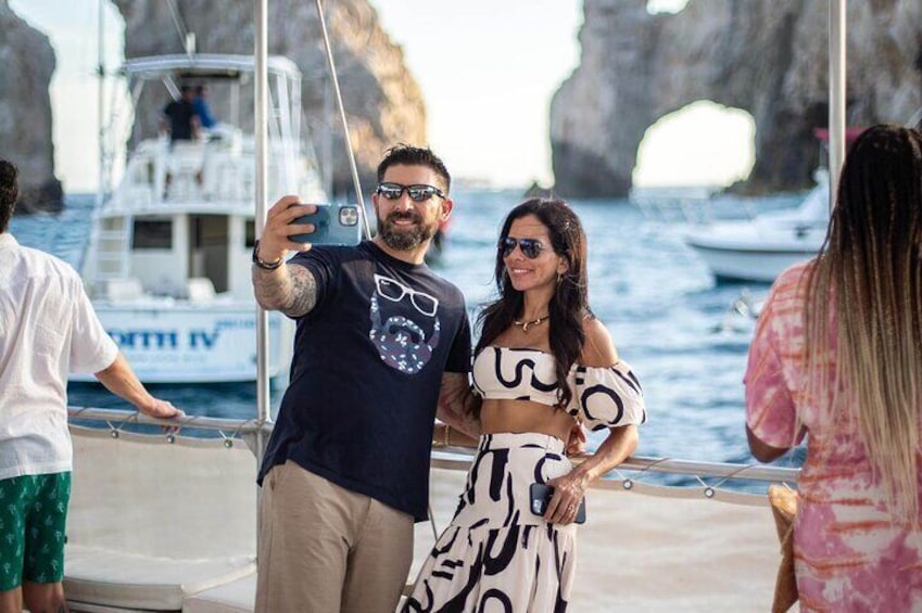 Sunset Party Cruise in Los Cabos aboard the Pez Gato