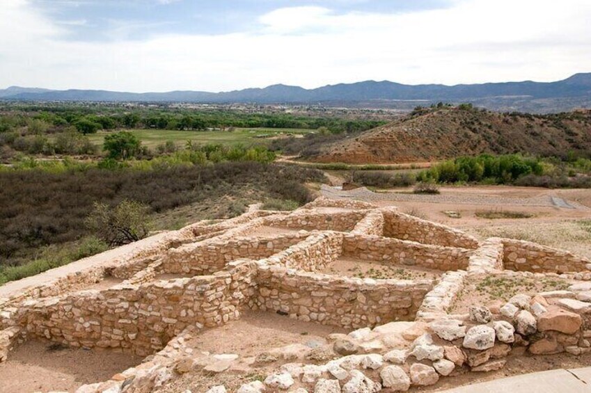 Tuzigoot partial walls still remaining...
