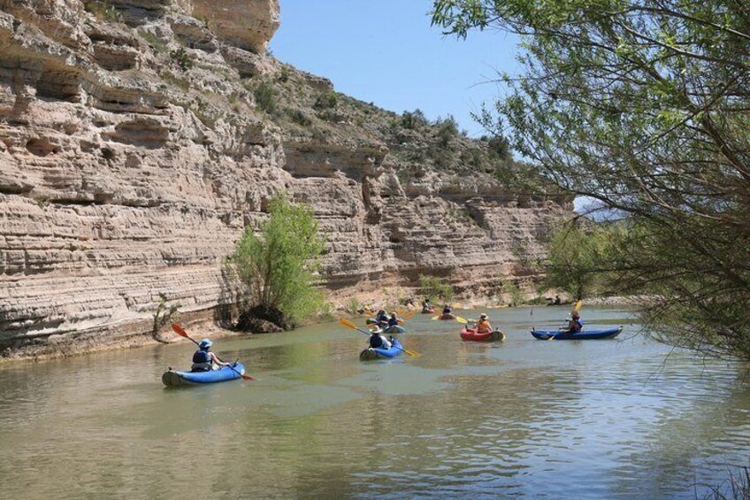 Wonderful geology to float past