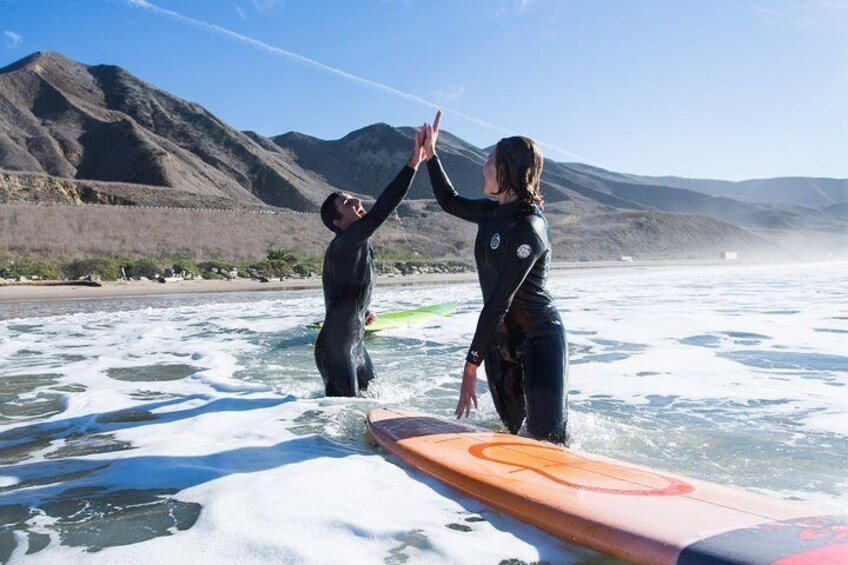 Surf Lesson in Santa Barbara