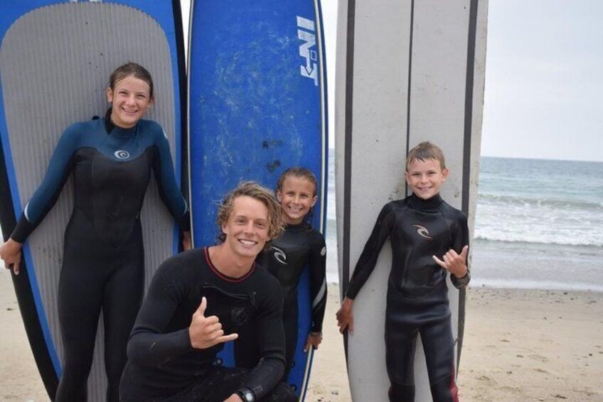 Surfing Lesson in Santa Barbara