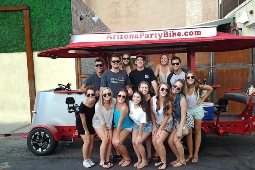 Party Bike Private Party Up To 14 People in Downtown Phoenix
