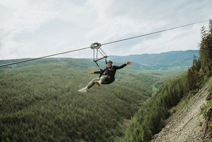 Reach speeds of up to 100km an hour over Whistler's Backcountry