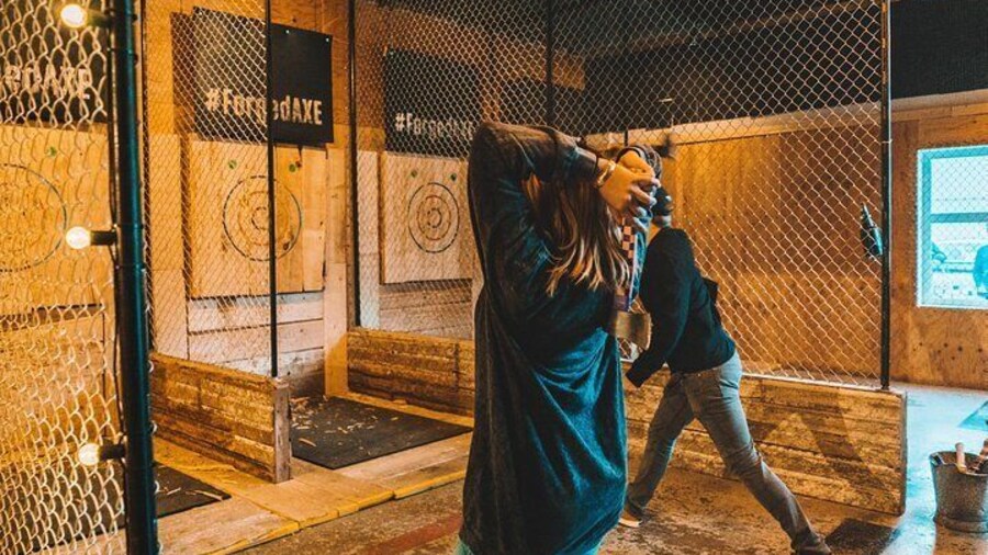 Whistler's Guided Axe Throwing Experience