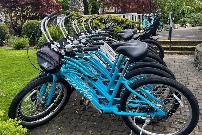 Victoria City Highlights Bike Tour - Castles, Hoods & Legends