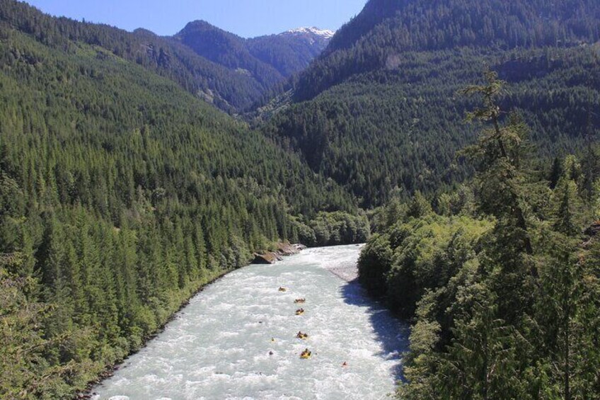 Wet and Wild Elaho Exhilarator Rafting- Squamish