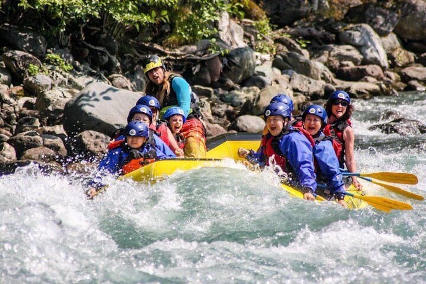 Wet and Wild Elaho Exhilarator Rafting- Squamish