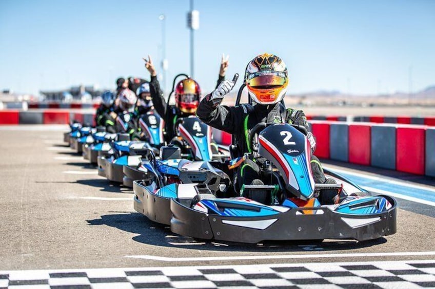 Las Vegas Outdoor Go Kart Experience - 1 Race