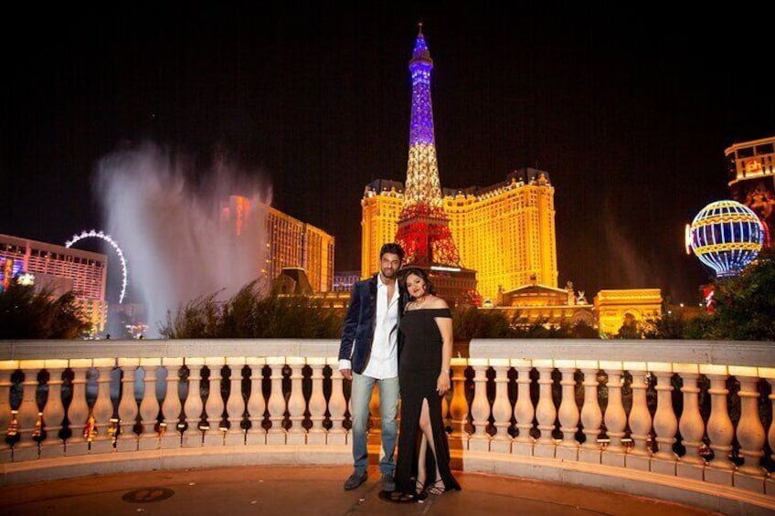 Las Vegas Sign Wedding and Rolls Royce Photo Tour Combo