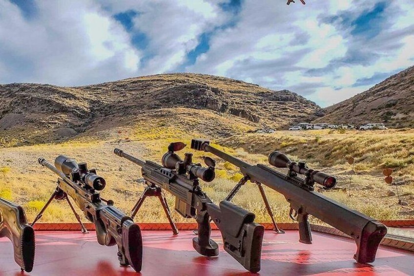 Apocalypse 12 Shooting Package at Adrenaline Mountain Las Vegas