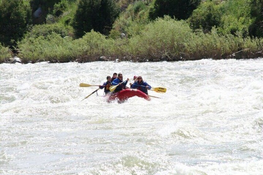 Full Day Rafting on the Yellowstone River