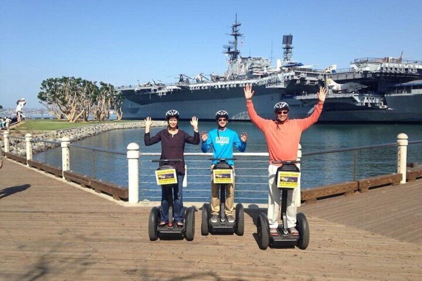 Gaslamp Quarter and Embarcadero Coast Segway Tour