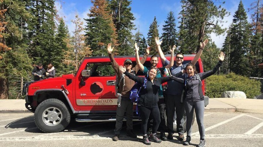 Hummer 4 X 4 at Glacier Point