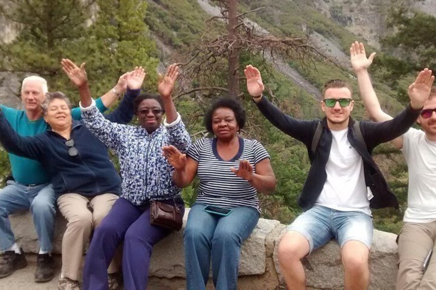 3 couples at Tunnel View 