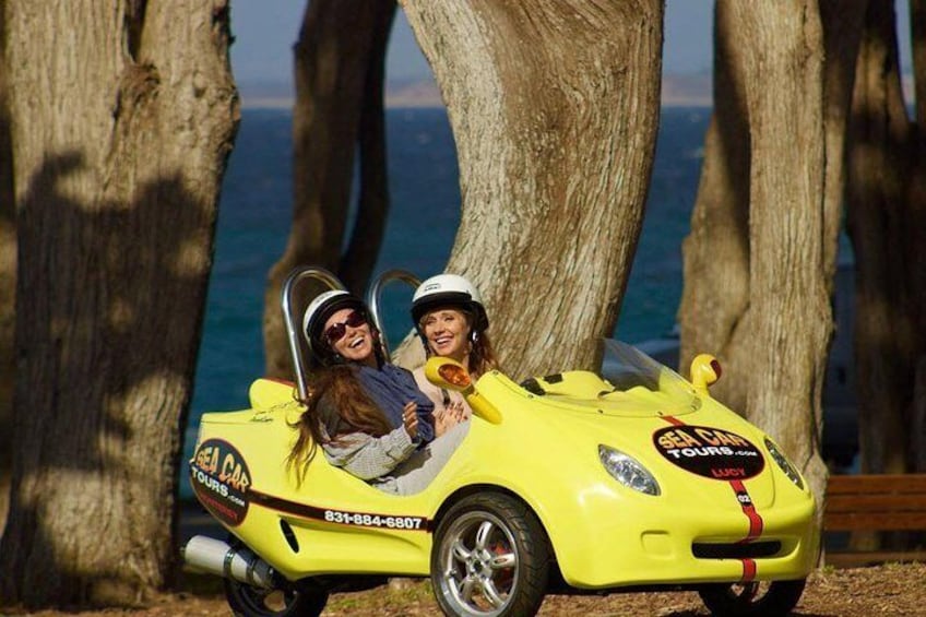 Explore Monterey in a GPS-guided scooter car.
