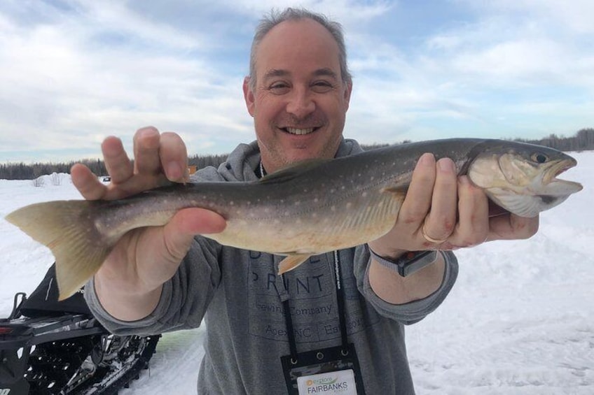 Fresh fish for dinner.