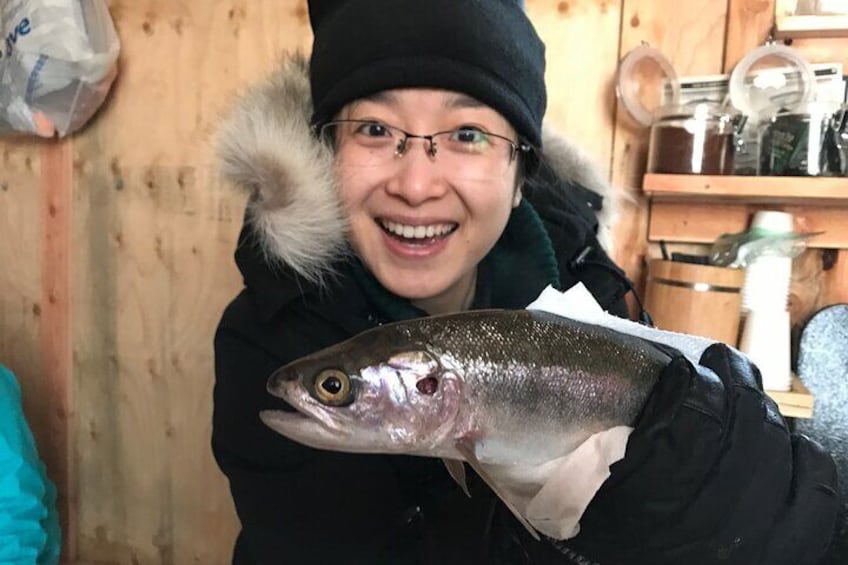 Quick and Easy Ice Fishing at Chena Lake