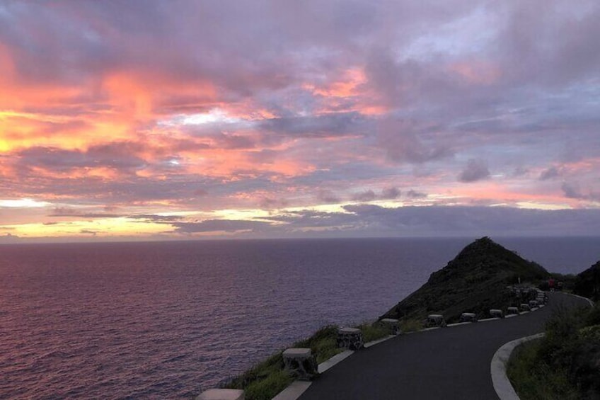 【Makapuu Lighthouse Trail】The Sun is about to rise