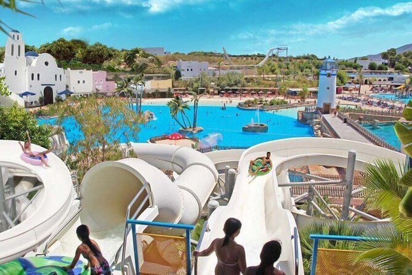 Skip the Line: Full-Day Aqua Natura Water Park Admission Ticket in Benidorm