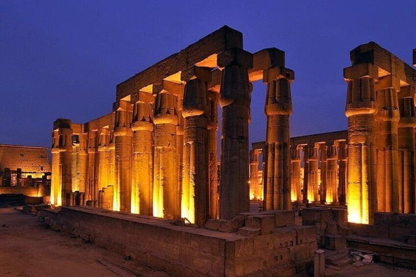 Karnak sound and light show in Luxor