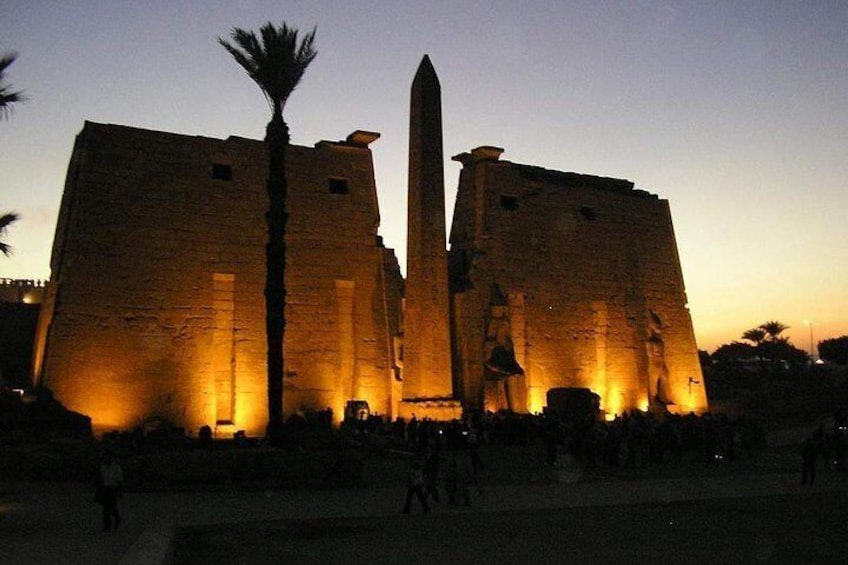 Karnak sound and light show in Luxor
