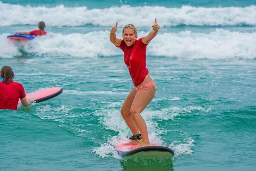 Merrick's Noosa Learn to Surf: 2 Hour group surfing lesson