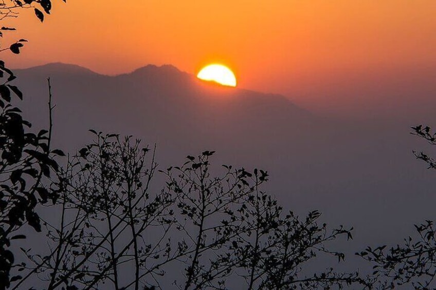 Sunrise view from Nagarkot