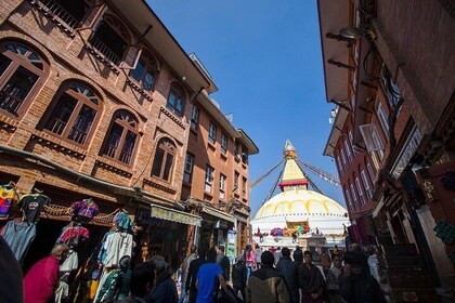 加德满都谷地的寺庙和佛塔之旅