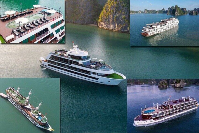 All-Inclusive 2 Day/1 Night Premium Cruise by Limousine Bus from Hanoi