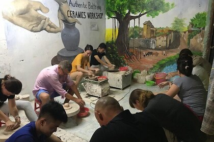 Pottery Class in Hanoi Old Quarter by Authentic Bat Trang