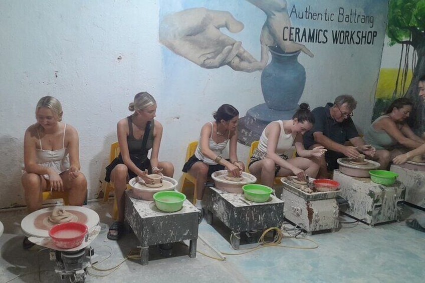 Pottery Class in Hanoi Old Quarter by Authentic Bat Trang