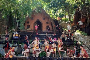 Self-Guided Private Day Tour: Ticket For Binlang Ethnic Village With Chauff...