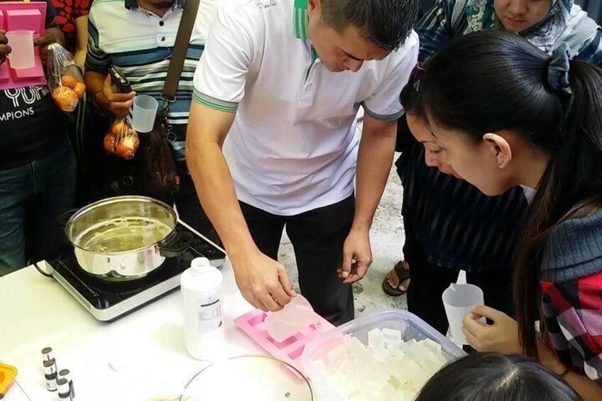Soapmaking class