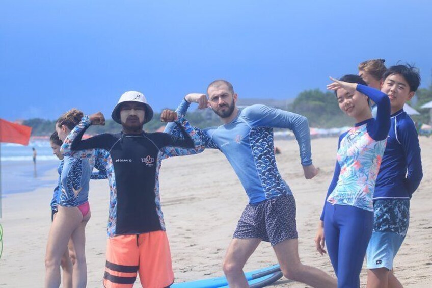 Beginner Surf Lessons in Bali
