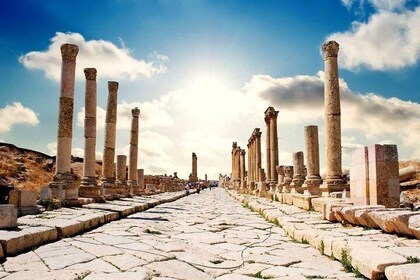 Day Tour to Jerash, Ajloun Castle and Dead Sea