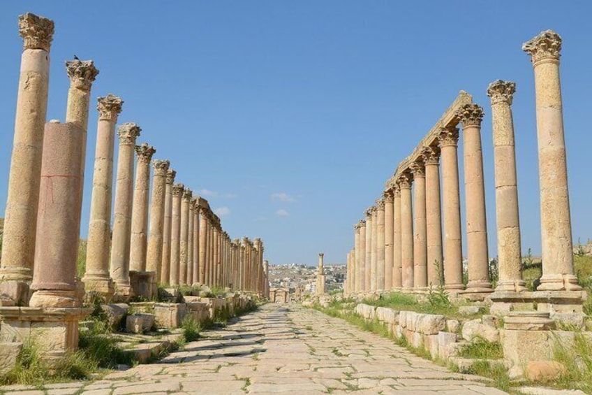 One Day Tour to Jerash and Ajloun and Dead Sea